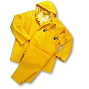 West Chester Protective Gear® Master Gear 5X - Rainwear Suit / 3 PC /.35 Mil PVC